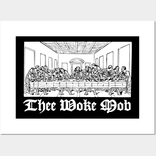 The Woke Mob - Metal Disciples logo Wall Art by The Woke Mob